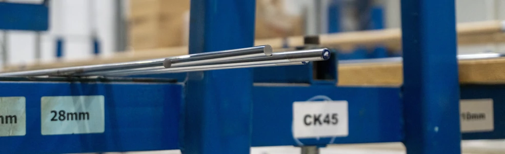 Chrome-Plated CK45 Hardened Round Bars Cover Image