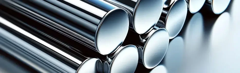 Cover image of stainless chrome-plated rods